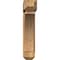 Ekena Millwork Thorton Craftsman Rough Sawn Bracket w/ Offset Brace, Western Red Cedar, 8"W x 30"D x 38"H BKT0806X30X38THR04RWR - alternate 4